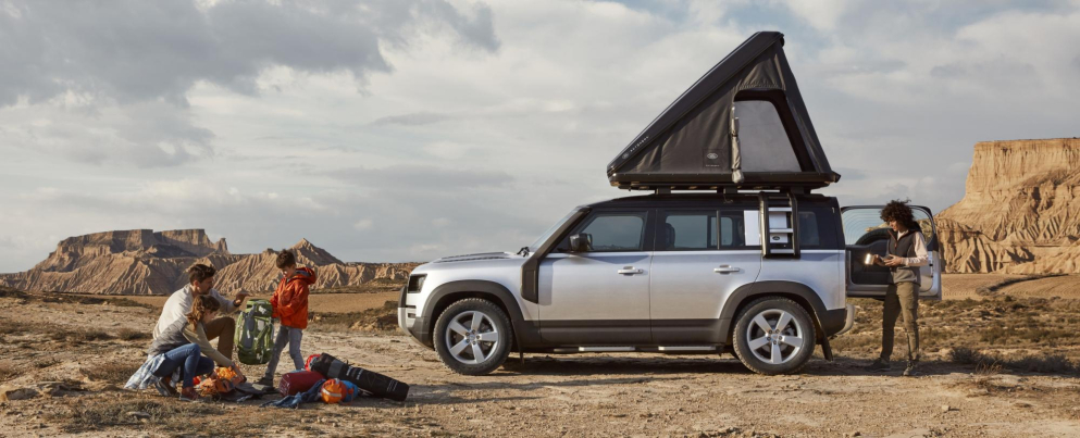 Defender rooftop tent